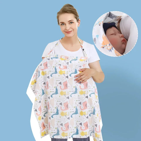 All-in-One Multifunctional Cover for Moms – Nursing Cover, Mosquito Net & More