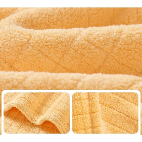 Soft Baby Bath Cartoon Hooded Towel
