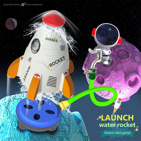Rocket Launcher Water Sprinkler – Outdoor Water Fun for Kids!