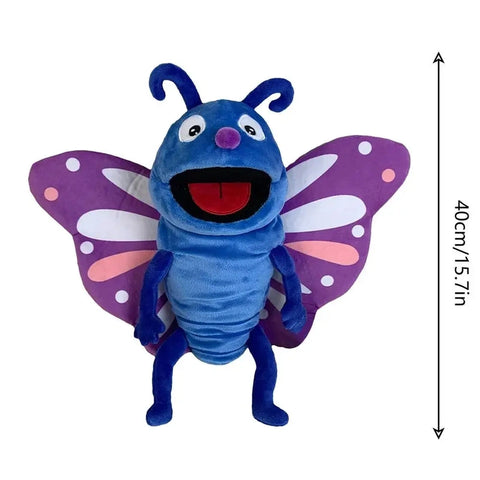 Hand Puppets Kids Toys – Plush Insects & Animals for Storytelling and Role-Playing