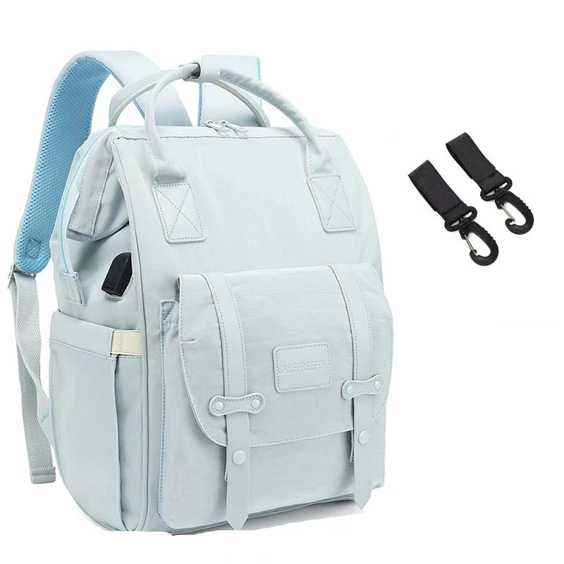 Waterproof Diaper Bag Backpack - Stylish & Functional Baby Travel Essential! Teeny Pandas