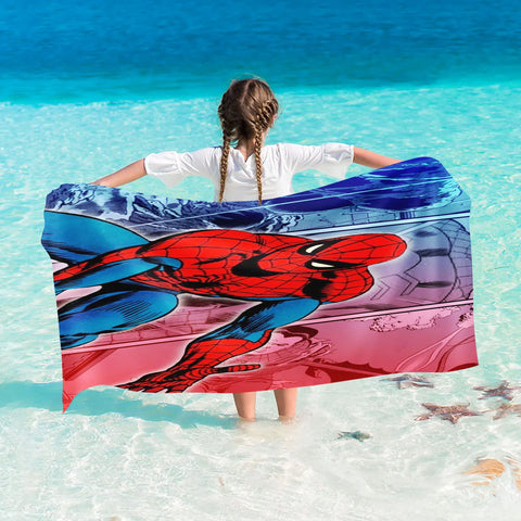 Spider Man Towel - 100% Cotton for Home & Beach