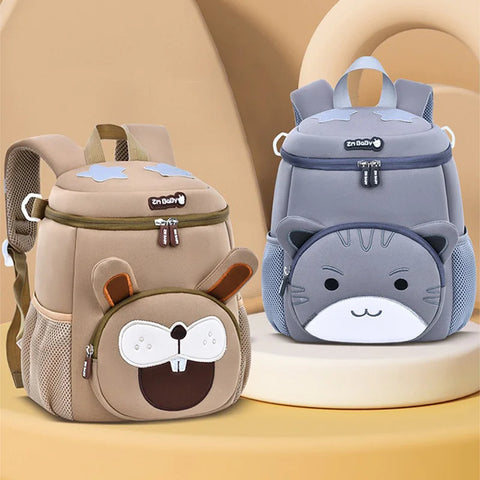 Kindergarten Kids School Backpacks – 3D Cartoon Book Bag for Boys