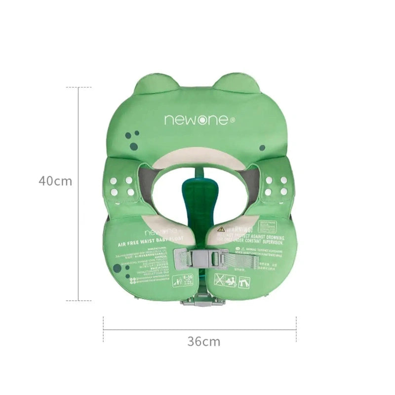 Frog Themed Baby Swim Vest - Safe & Snug Pool Fun! Teeny Pandas