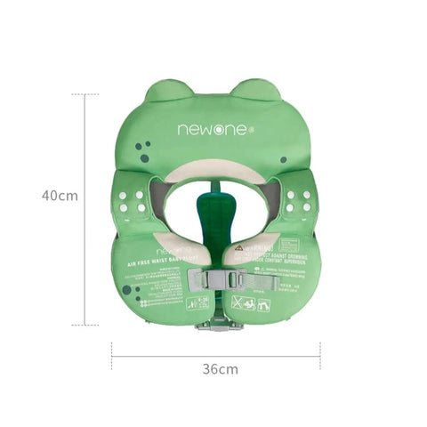 Frog Themed Baby Swim Vest - Safe & Snug Pool Fun! Teeny Pandas