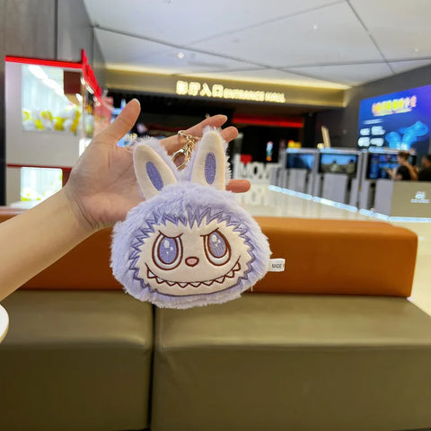 Children’s Plush Wallet – Cartoon Monsters Portable Bag for Students