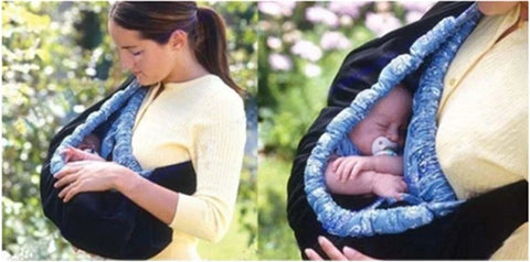 Newborn Baby Nursing Swaddle Sling Carrier for Feeding and Comfort