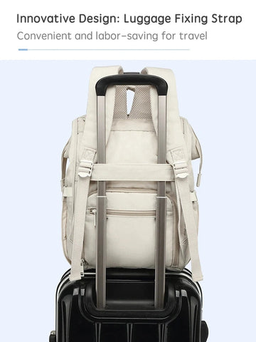 Waterproof Diaper Bag Backpack - Stylish & Functional Baby Travel Essential! Teeny Pandas