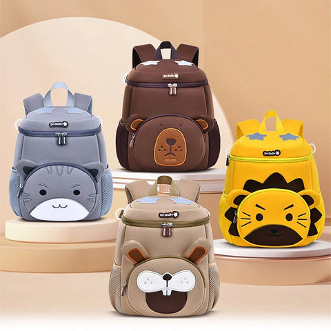 Kindergarten Kids School Backpacks – 3D Cartoon Book Bag for Boys