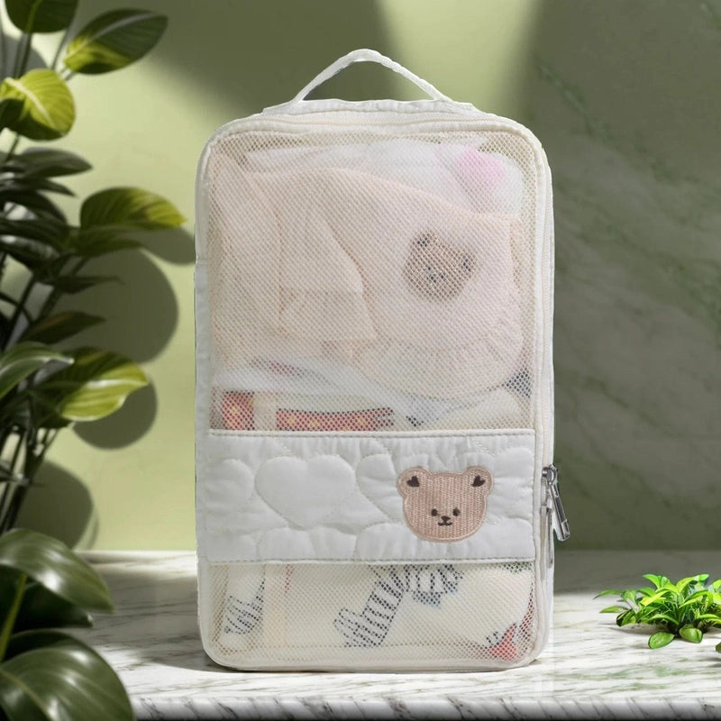 Baby Diaper Bag Organizer Pouches - Reusable and Washable! Teeny Pandas
