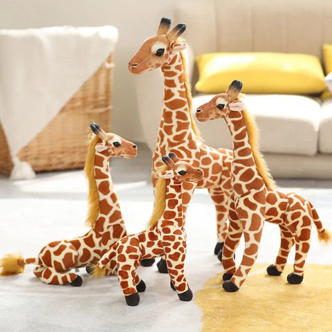 Real Life Giraffe Plush Toys – High-Quality Stuffed Animal Dolls