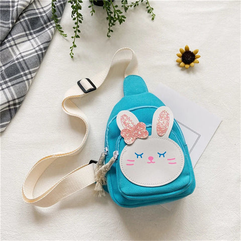 Cute Little Rabbit Children's Crossbody Bag