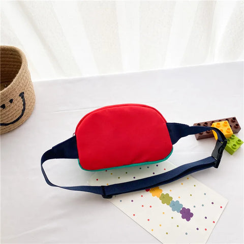 Children’s Car Design Belt Bag – Casual Shoulder Bag for Kids