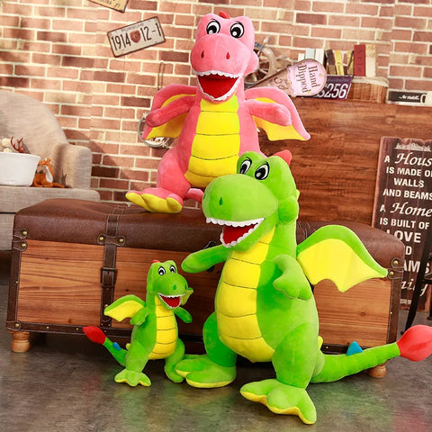 Giant Dinosaur Plush Toy - Soft Stuffed Tyrannosaurus Doll
