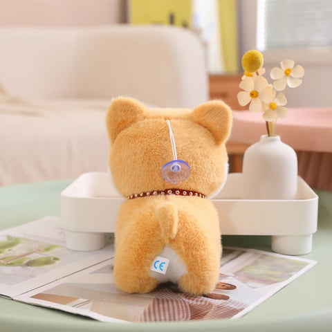 Cute Fluffy Shiba Inu, Bichon & Husky – Kawaii Stuffed Puppy Plushies