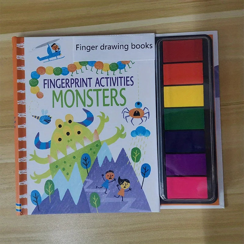 Creative Fingerprint Art Kit for Kids - Unleash Your Kids Creativity! Teeny Pandas