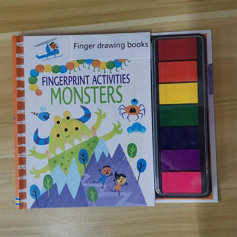 Creative Fingerprint Art Kit for Kids - Unleash Your Kids Creativity! Teeny Pandas