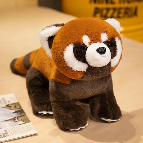 Lifelike Cute Red Panda Stuffed Animal Plushies
