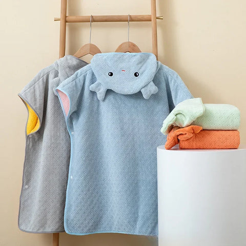 Cartoon Kids Towel -Soft Coral Fleece Towel