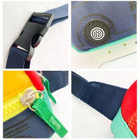 Children’s Car Design Belt Bag – Casual Shoulder Bag for Kids