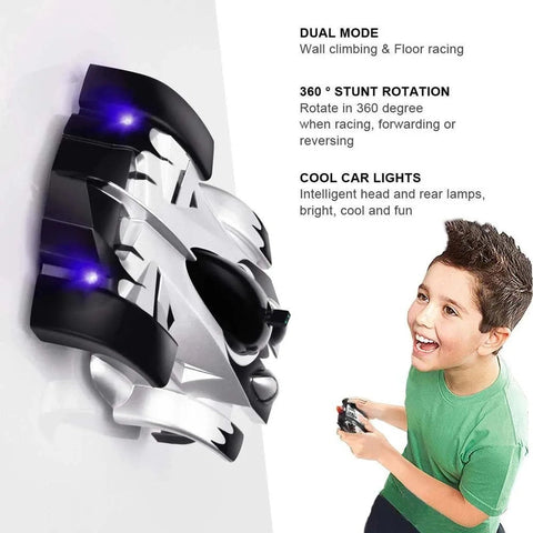 Wall Climbing RC car for Kids