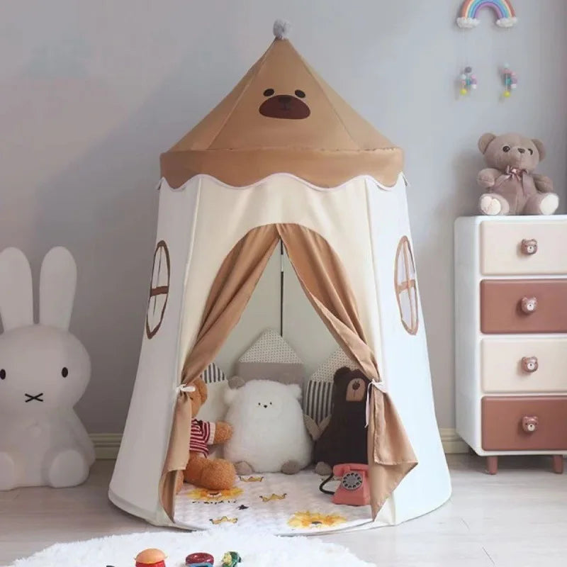 Cozy Nordic Play Tent for Kids - Transform Your Kids Room! Teeny Pandas