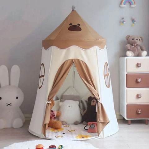 Cozy Nordic Play Tent for Kids - Transform Your Kids Room! Teeny Pandas