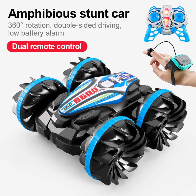 Amphibious Stunt RC Car for Kids - For Indoor and Outdoor Adventure! Teeny Pandas