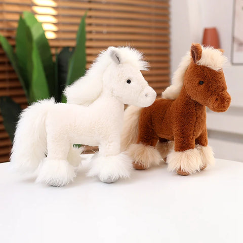 Horse Plush Toy - Lovely Simulated Pony Toy