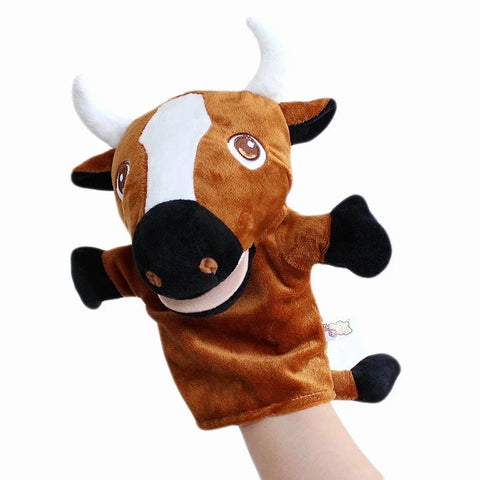 Educational Hand Finger Puppet Animal Plushies