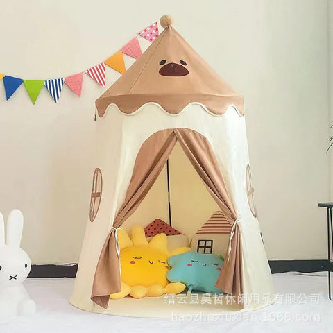 Cozy Nordic Play Tent for Kids - Transform Your Kids Room! Teeny Pandas