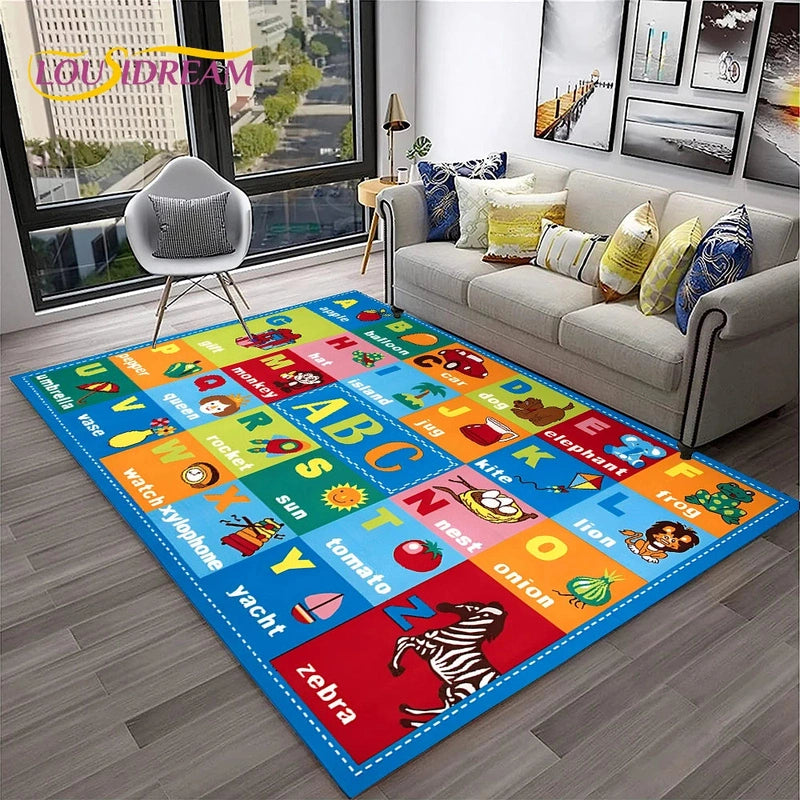 Alphabet Learning Play Mat - Fun & Educational for Kids! Teeny Pandas