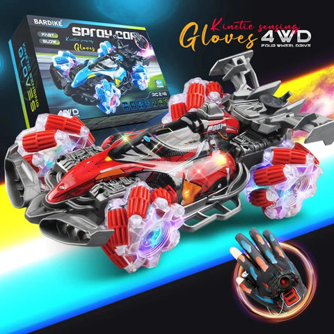 Glove Controlled RC Stunt Car | Air Gesture Control 4WD