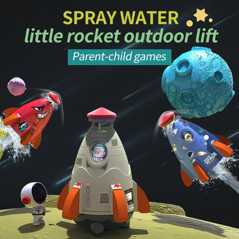 Rocket Launcher Water Sprinkler – Outdoor Water Fun for Kids!
