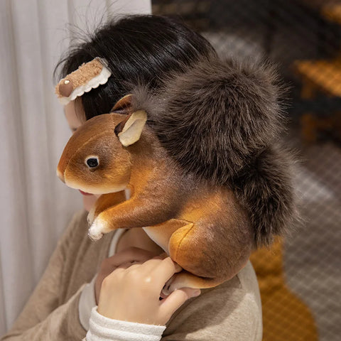 Squirrel Plush Toy - Cute Gift for Family