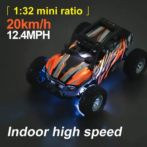 Rugged Kids RC Monster Truck 1/32- Brushless High-Speed Adventure! Teeny Pandas