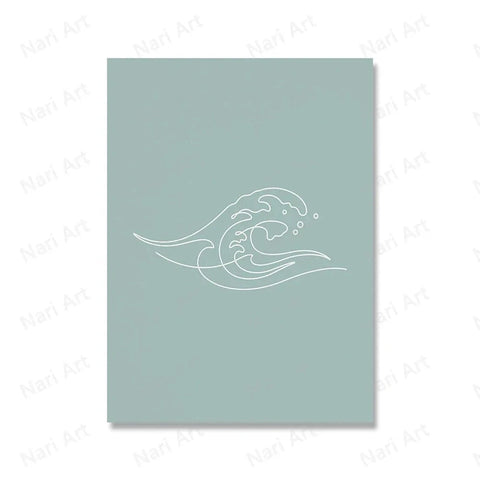 Boho Surf Canvas Prints - For Playful Spaces Teeny Pandas