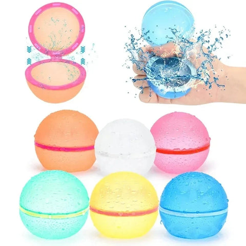 Magnetic Reusable Water Balloons | Self Sealing, Eco-Friendly & Reusable Fun Teeny Pandas