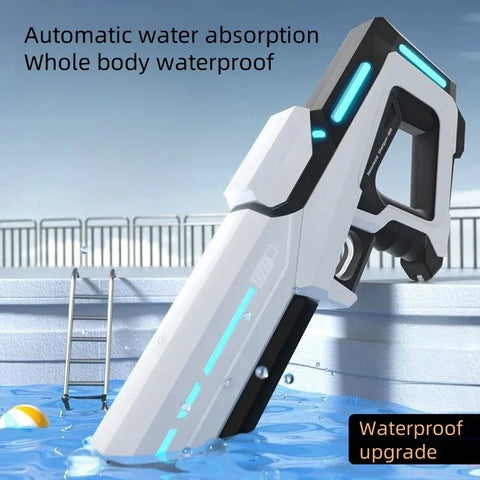 Electric Water Gun for Kids - Automatic Water Absorption with 32ft Range Teeny Pandas