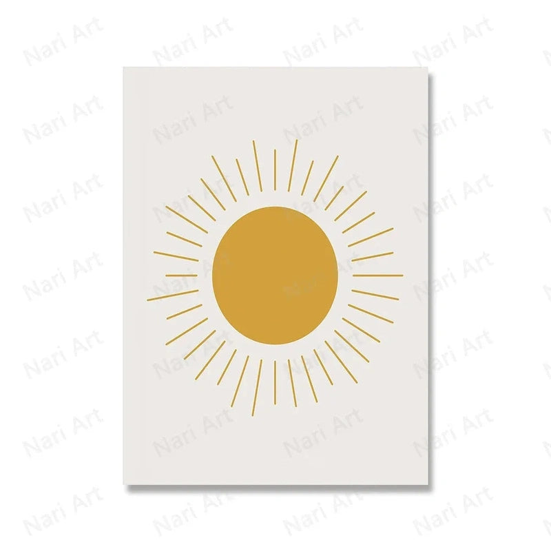 Boho Surf Canvas Prints - For Playful Spaces Teeny Pandas