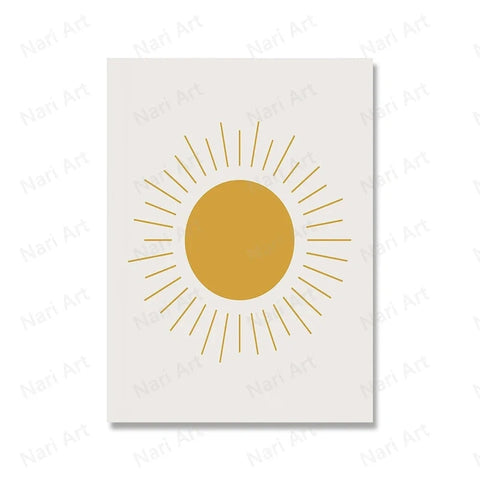 Boho Surf Canvas Prints - For Playful Spaces Teeny Pandas