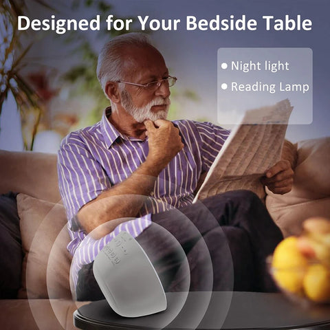 Bluetooth Speaker Alarm Clock - With Sunrise & Sunset Simulation