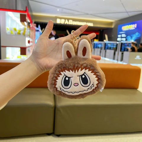 Children’s Plush Wallet – Cartoon Monsters Portable Bag for Students