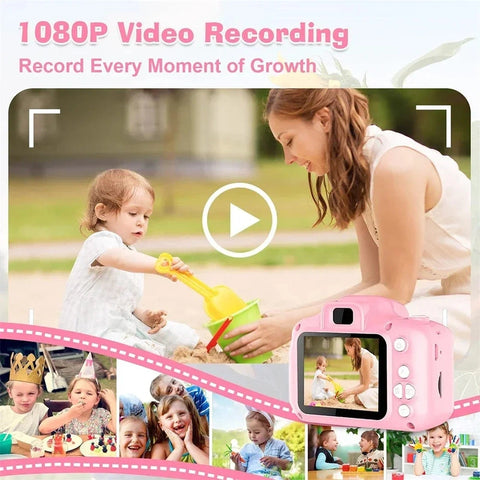 Kids Digital Camera with 1080P HD Video – Cartoon Design