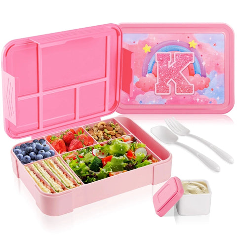 Kids Divided Bento Lunch Box – Leakproof, Durable, and Perfectly Portable! Teeny Pandas