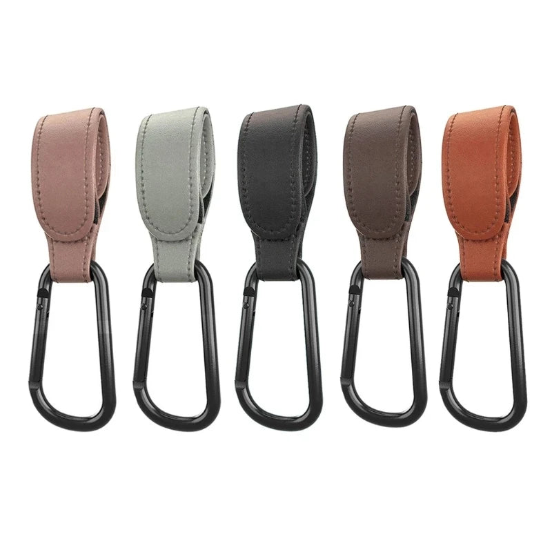 Stroller and Pram Bag Hooks - Strong & Convenient Clips! Teeny Pandas