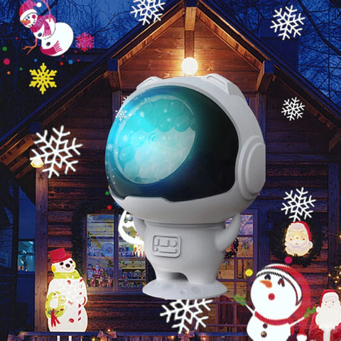 Mini-Stage Astronaut 16 Christmas Pattern Lights