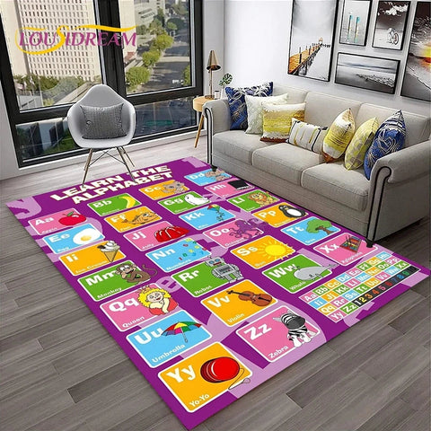 Alphabet Learning Play Mat - Fun & Educational for Kids! Teeny Pandas