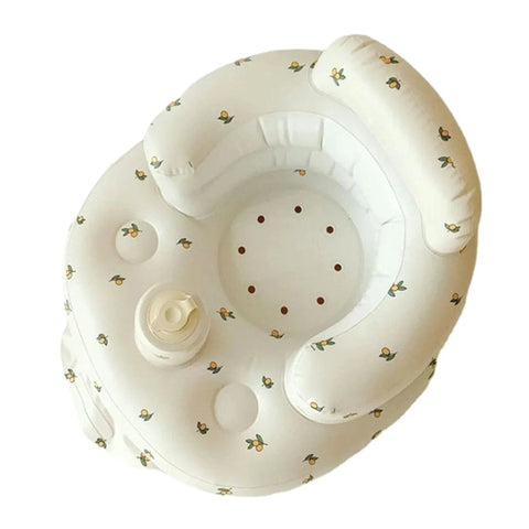 Inflatable Baby Sofa Seat with Safety Support - Designed for your Baby's Safety! Teeny Pandas