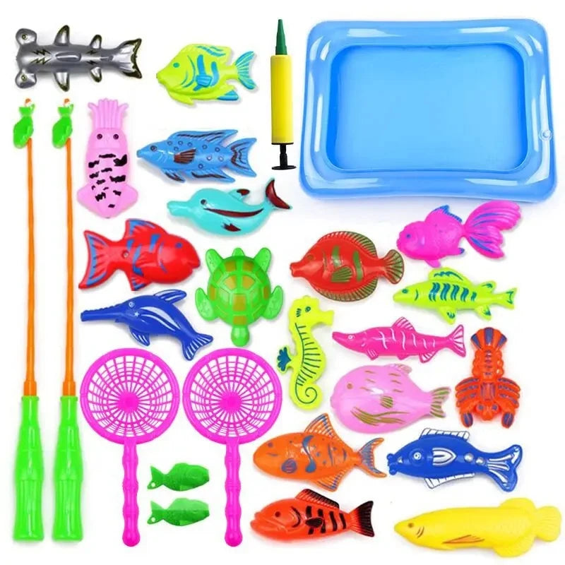 Magnetic Fishing Game – Catch and Count, Fun & Educational Toy for Kids Teeny Pandas